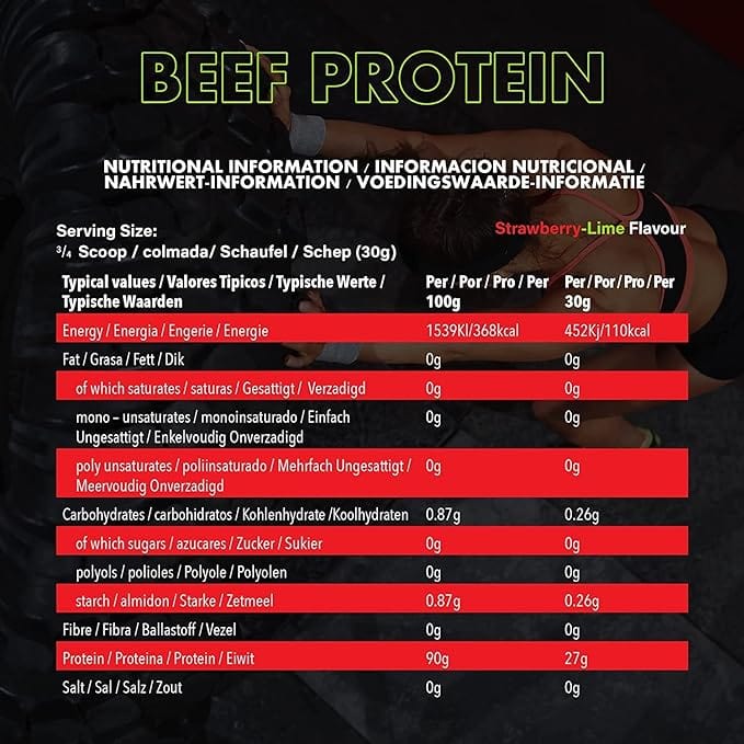 NXT Nutrition Beef Isolate 540g