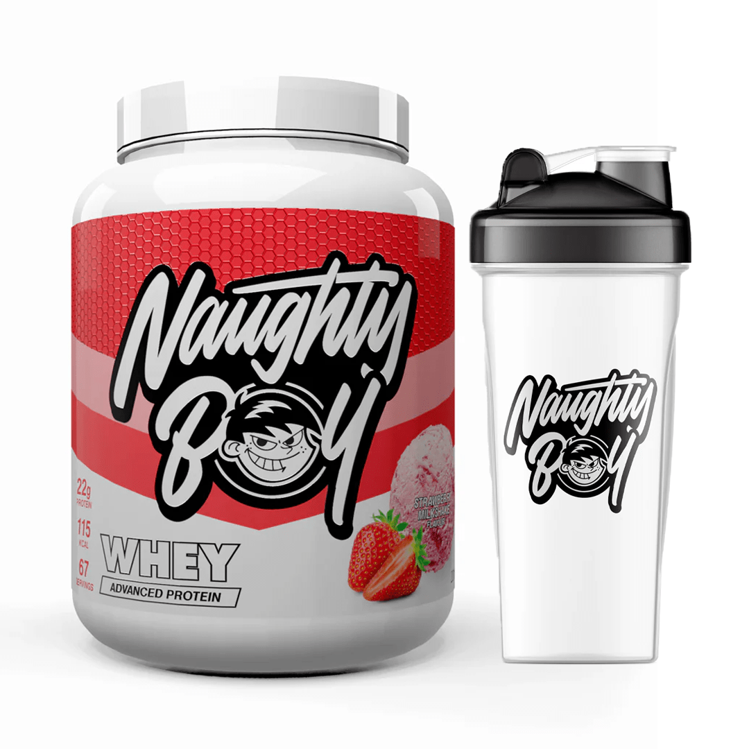 NAUGHTY BOY® Advanced Whey 2kg + FREE Shaker