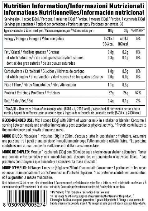 Per4m Isolate Zero 2kg (66 Servings)
