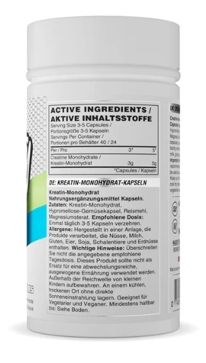 Creatine Monohydrate Capsules