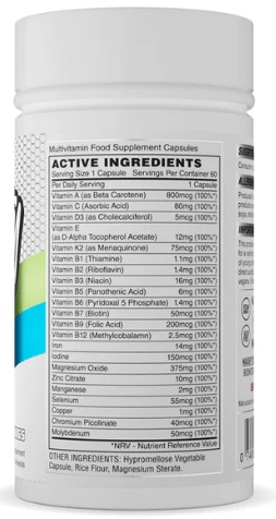 Naughty Boy Multivitamin (60 Servings)