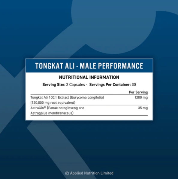 Tongkat Ali 600mg 60 Capsules