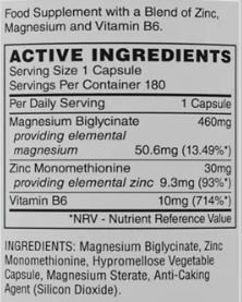 Naughty Boy ZM500 - ZMA (180 Servings)