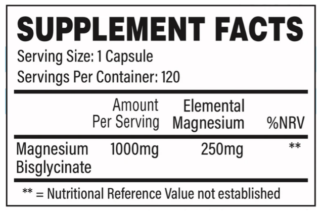 TBJP Magnesium 120 Caps