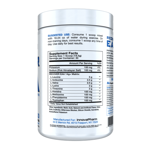 Recover EAA (555g)-InnovaPharm-Supplement Mad
