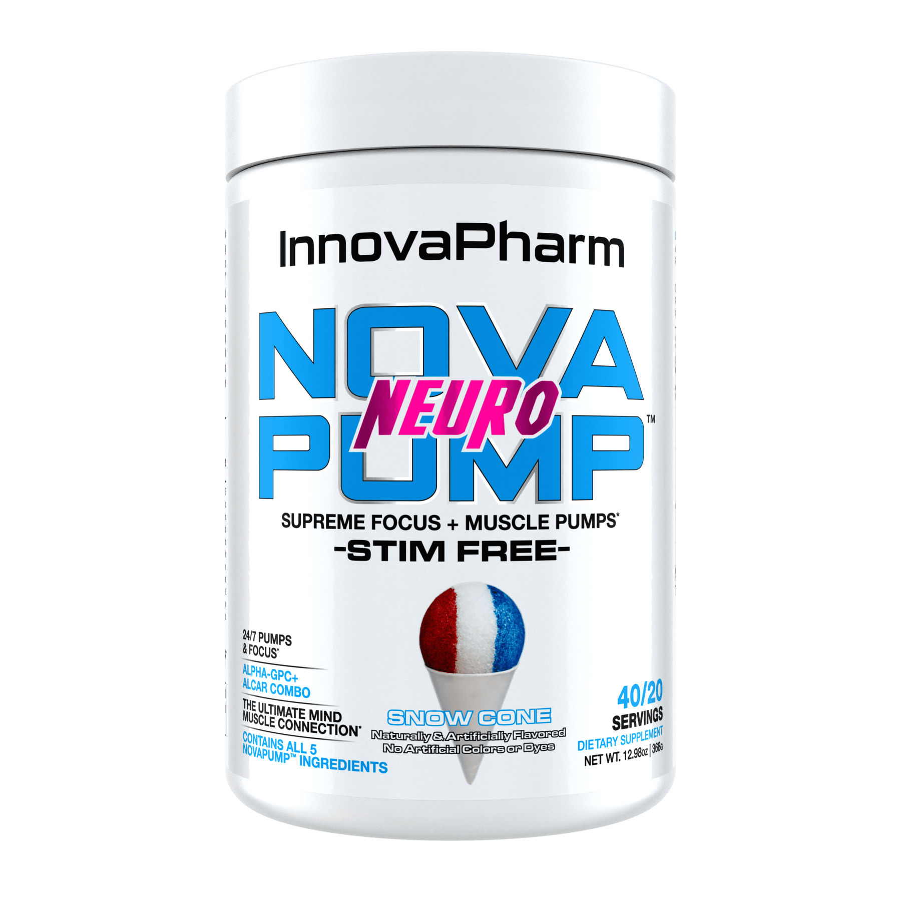 Nova Pump Neuro-InnovaPharm-Supplement Mad