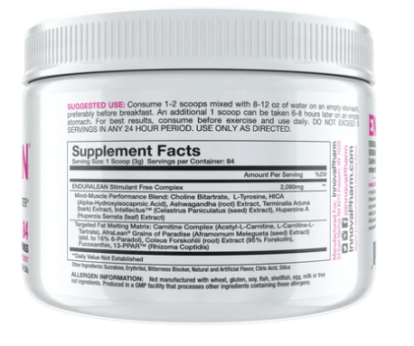 Enduralean Stim Free (84 Servings)