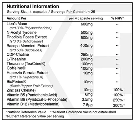 Outsmart Nootropic (25 Servings)