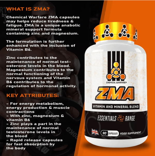 Chemical Warfare ZMA (30 Servings)