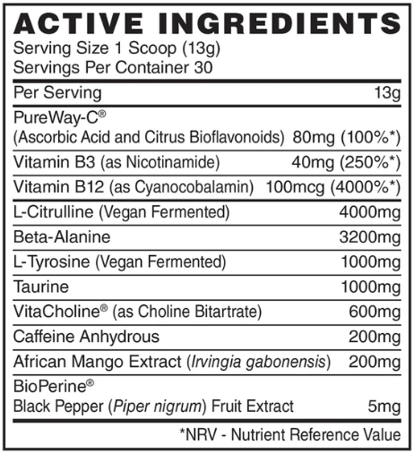 Naughty Boy Energy (30 Servings)