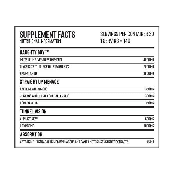 Naughty Boy Menace (30 Servings)