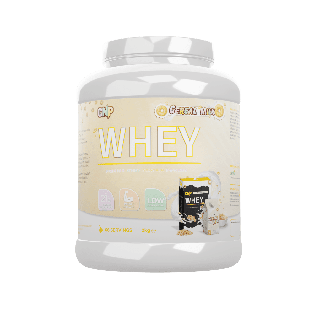 CNP Whey Protein 2kg + Free Level Up Water Bottle