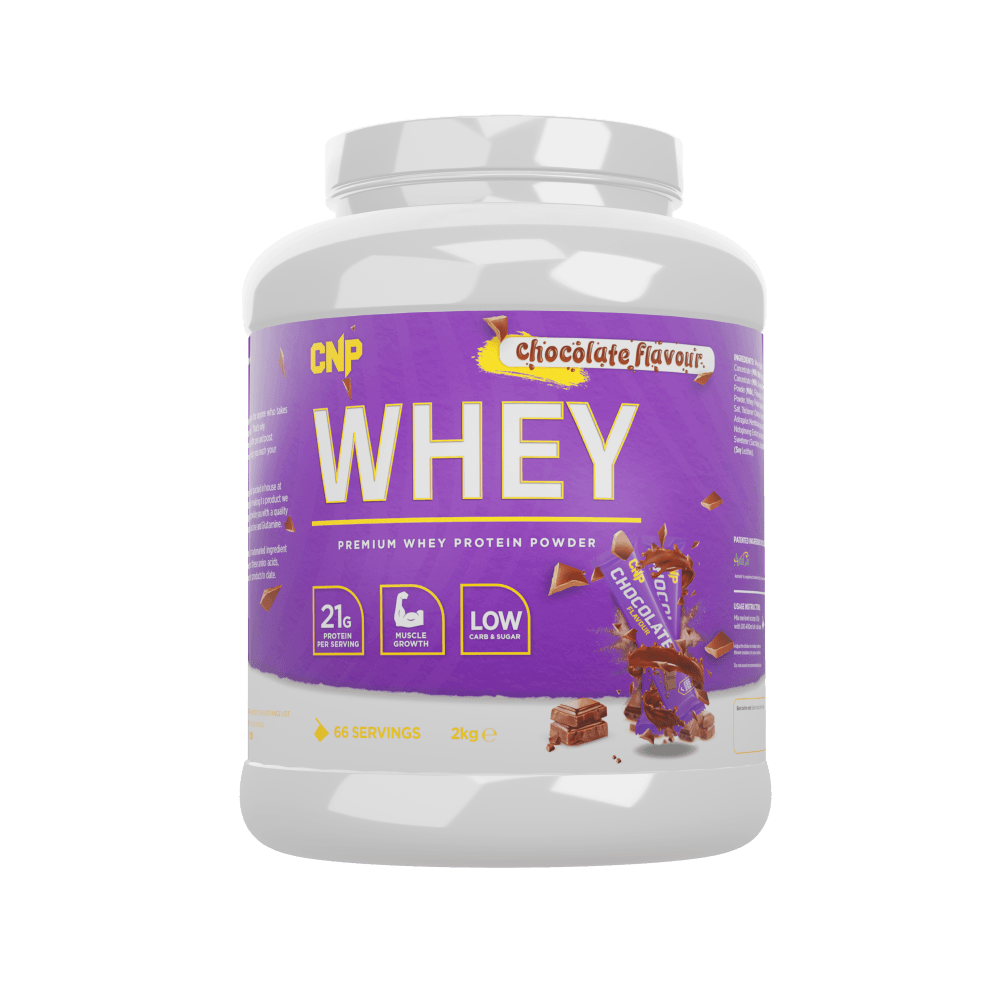 CNP Whey Protein 2kg + Free Level Up Water Bottle