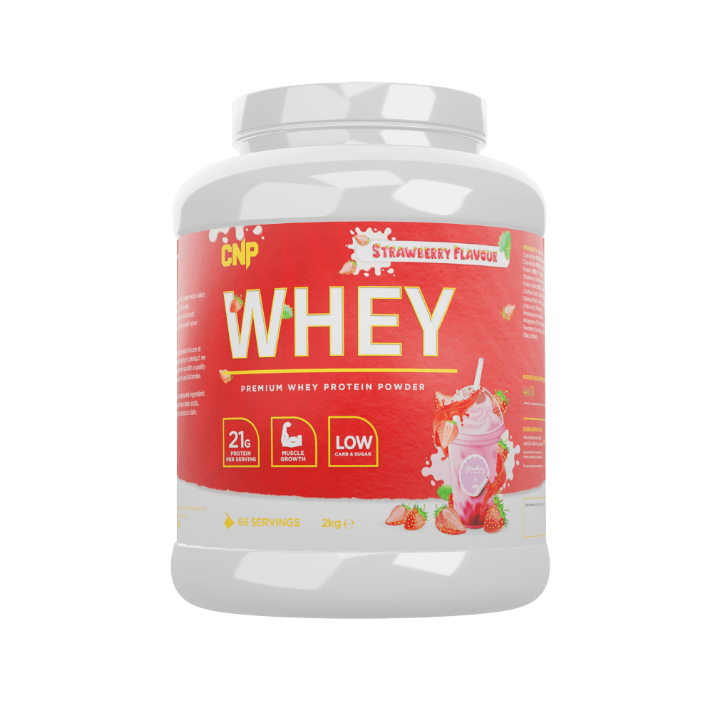 CNP Whey Protein 2kg + Free Level Up Water Bottle