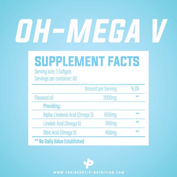 Trained by JP Oh-Mega V (60 Servings)