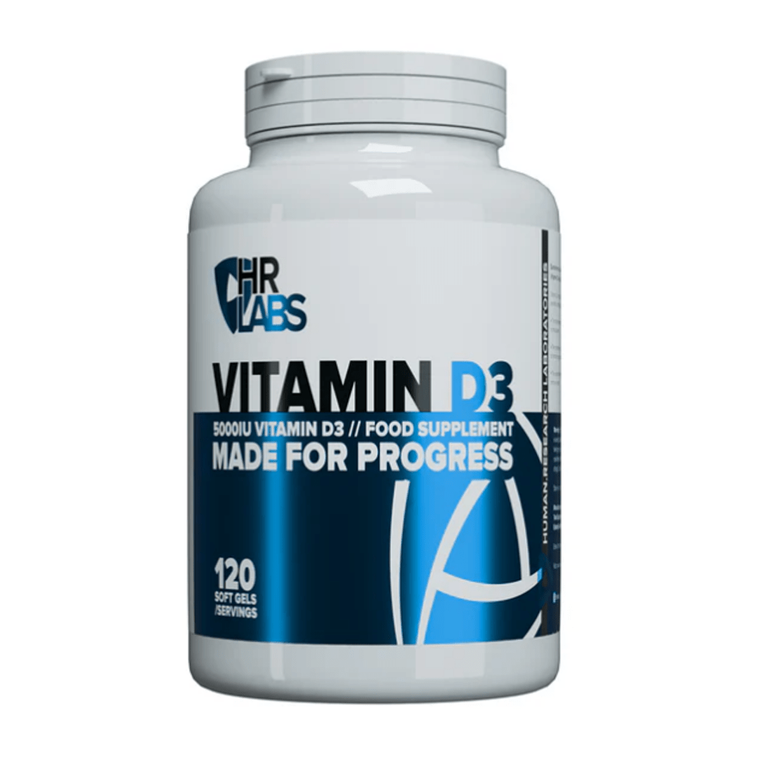 HR Labs Vitamin D3 5000iu (120 Servings)