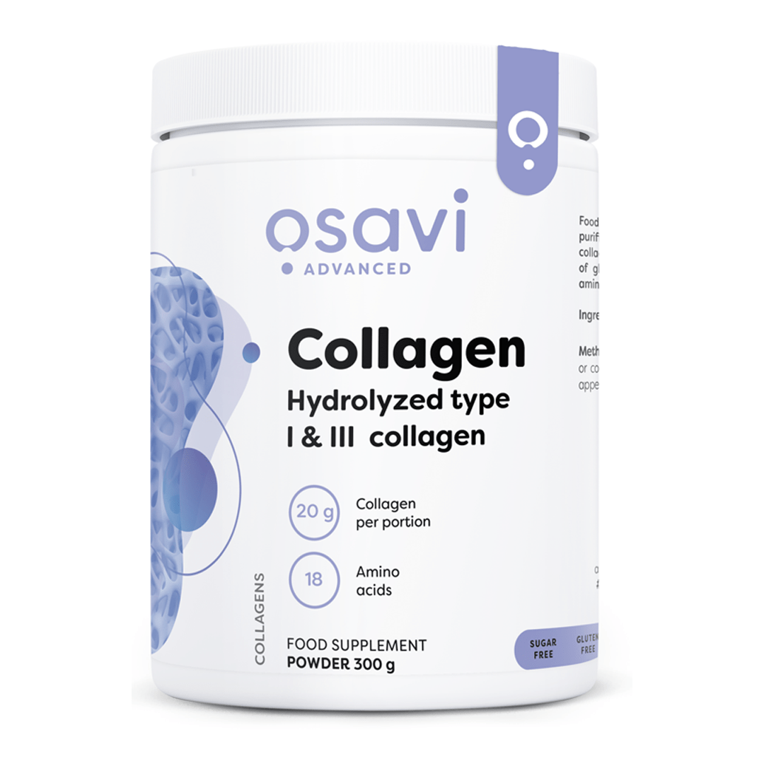 Collagen Peptides - Hydrolyzed Types 1 & 3 (300g)