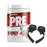 Per4m Pre Avanced Pre-Workout (30 Servings) & Free Lifting Straps