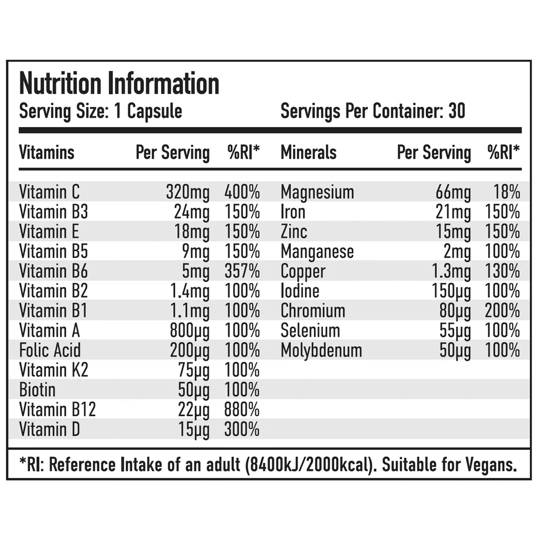 Per4m Multi Vita+Min (30 Servings)