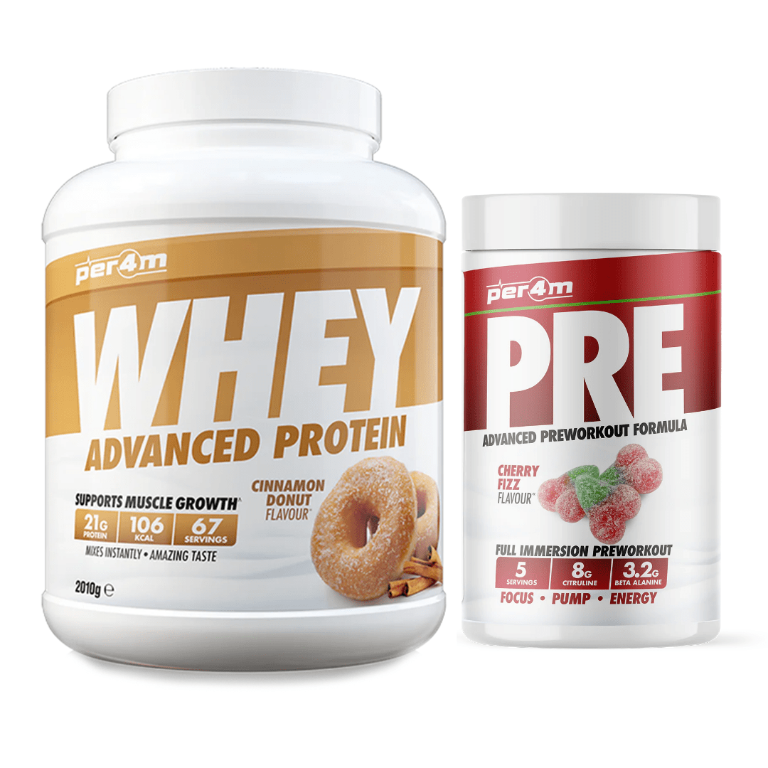 Per4m Whey 2kg (67 Servings) + FREE Per4m Pre (5 Servings)