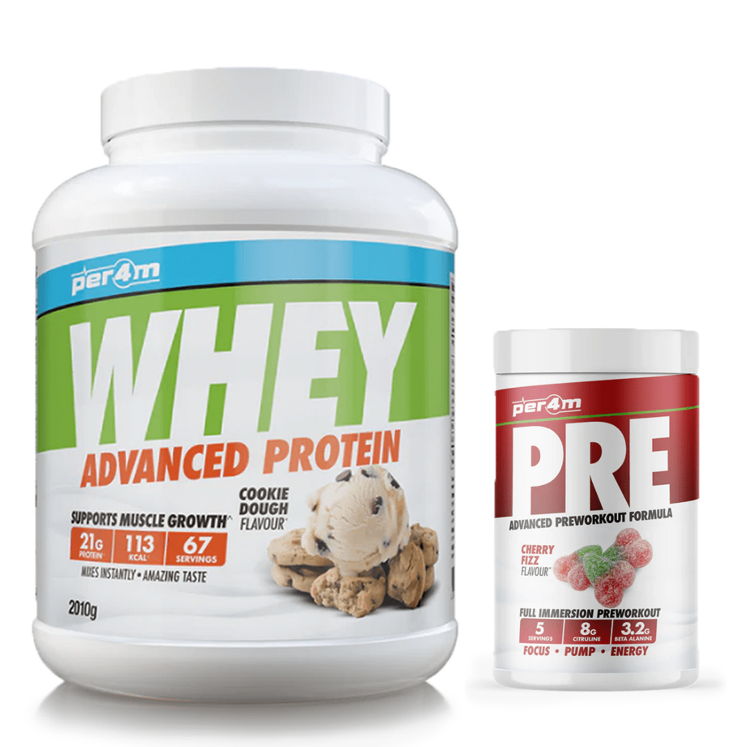 Per4m Whey 2kg (67 Servings) + FREE Per4m Pre (5 Servings)