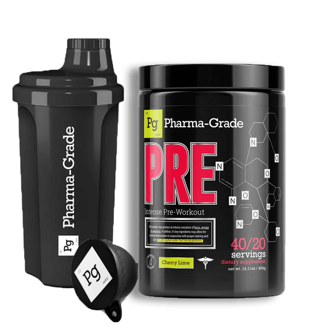 Pharma Grade PRE + FREE Shaker & Funnell