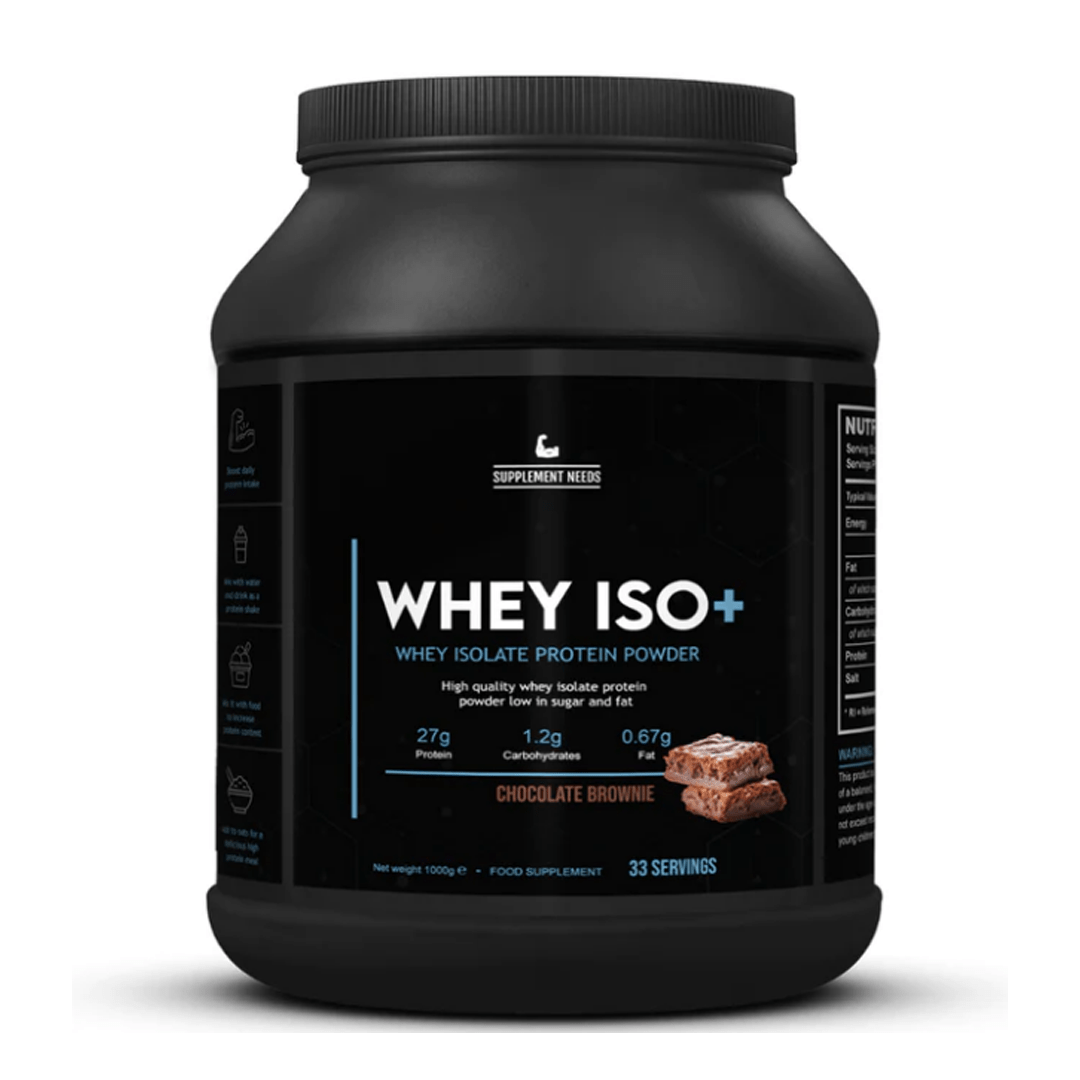 Supplement Needs Whey Iso+ 1kg (33 Servings)