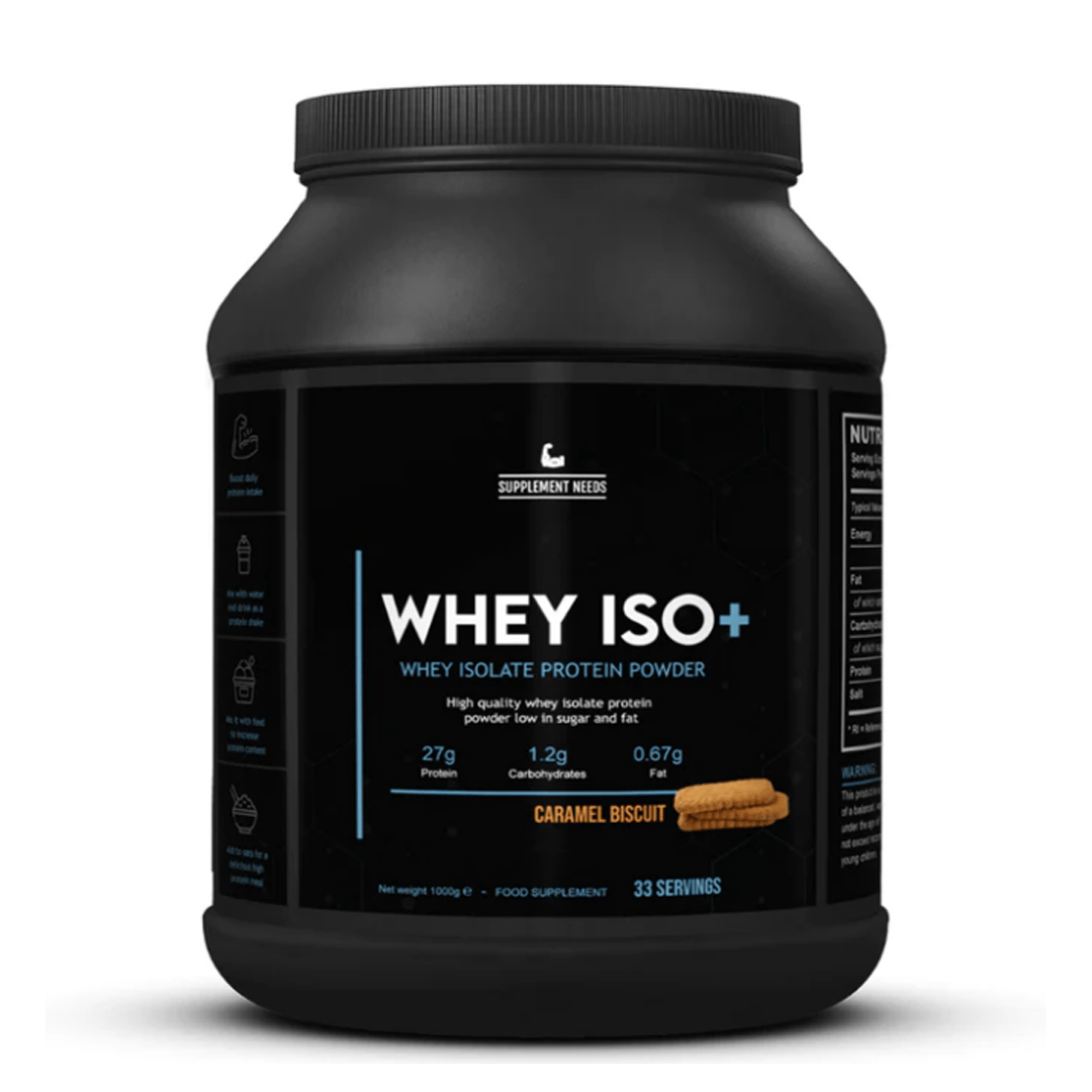 Supplement Needs Whey Iso+ 1kg (33 Servings)