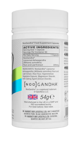 Naughty Boy Noogandha® (60 Servings)