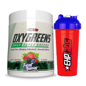 EHP Labs OxyGreens - Daily Supergreens (30 Servings) + Free Shaker