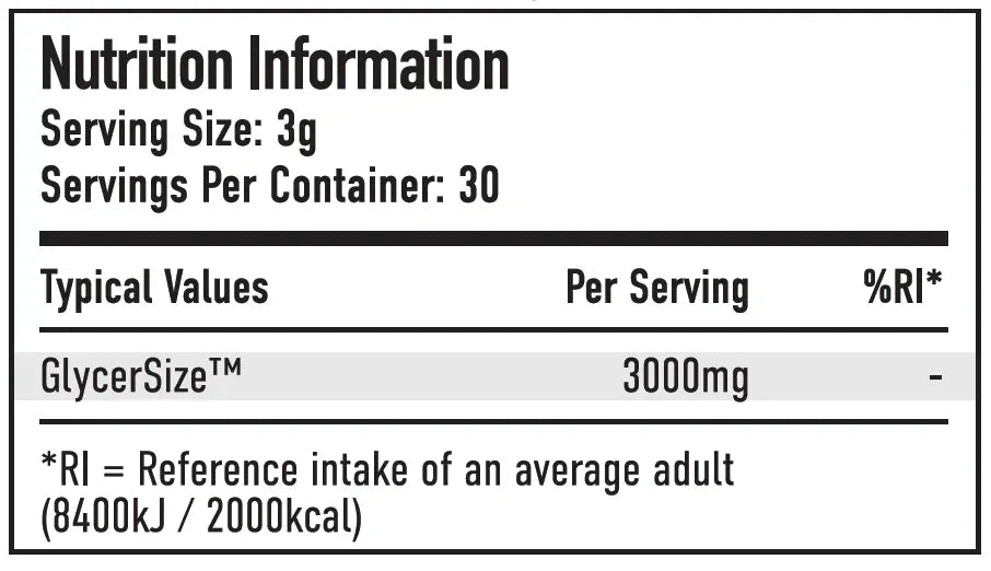 Per4m Glycersize 3000g (30 Servings)