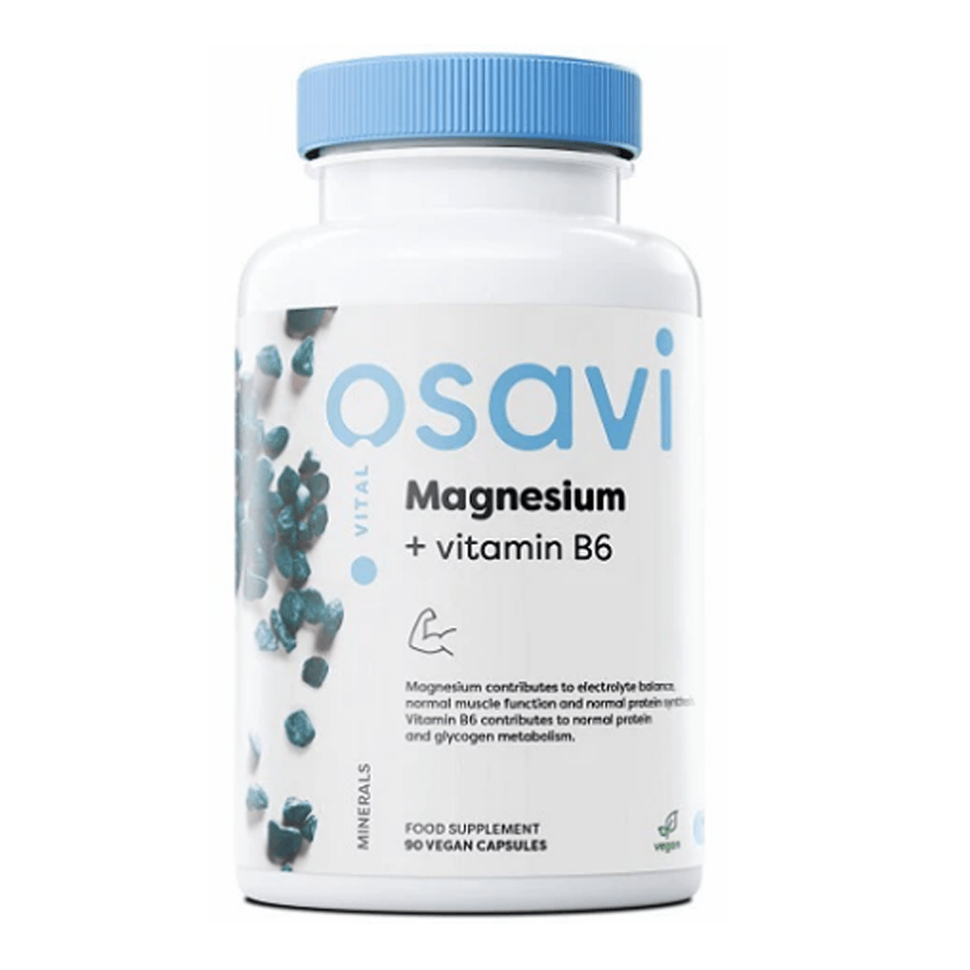 Magnesium + Vitamin B6 (180 Vegan Caps)