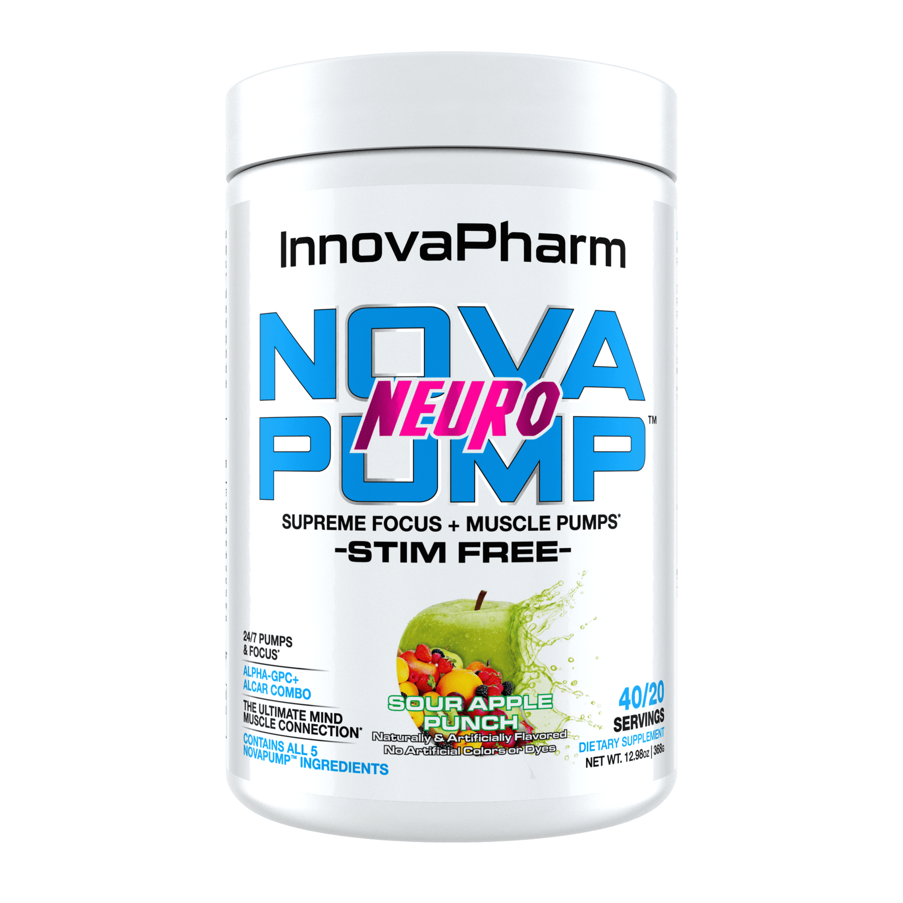 Nova Pump Neuro-InnovaPharm-Supplement Mad