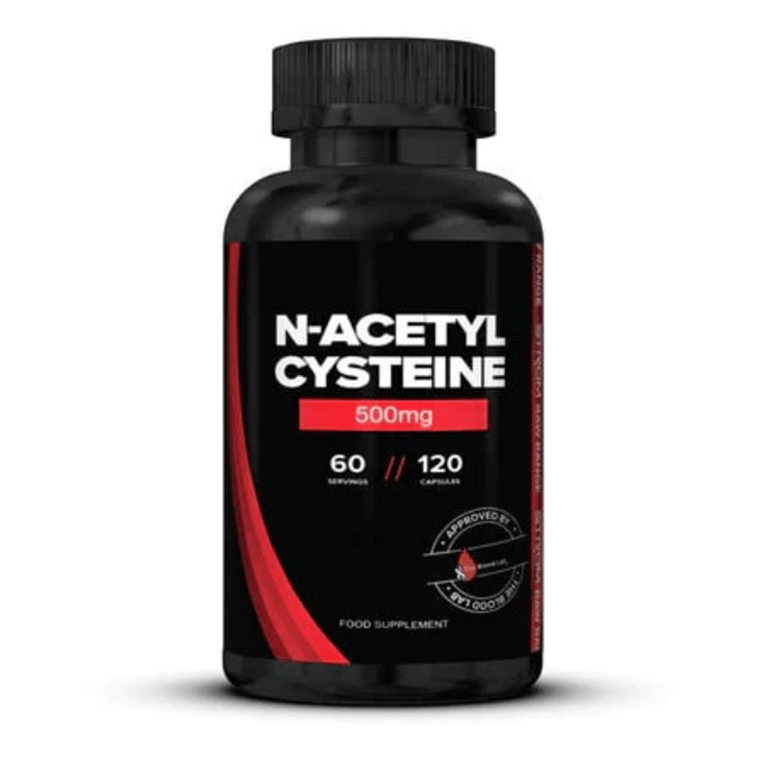 NAC (N-Acetyl Cysteine) 500mg (120 Capsules)