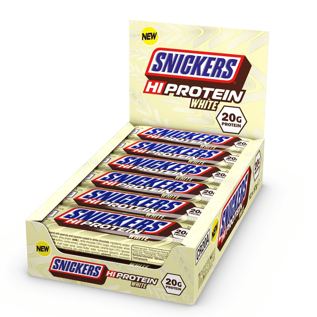 Snickers 'Hi-Protein' White Chocolate 57g